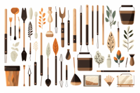 drawing illustration mixed-media