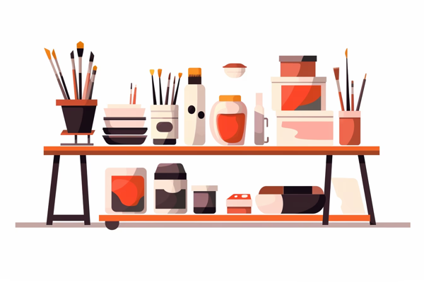 illustration mixed-media watercolor